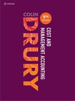 Management and Cost Accounting (Drury Colin (University of Huddersfield))(Paperback)