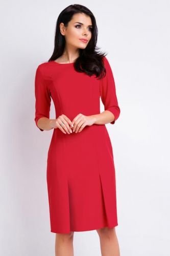 Červené šaty A158