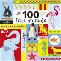 100 First Animals (DK)(Board book)