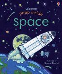 Peep Inside Space (Milbourne Anna)(Board book)