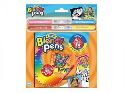 RenArt Blendypens Colouring Book Fantasy