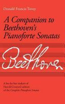 Companion to Beethoven's Pianoforte Sonatas (Tovey Sir Donald Francis)(Sheet music)