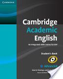 Cambridge Academic English C1 Advanced Student's Book - An Integrated Skills Course for EAP (Hewings Martin)(Paperback)