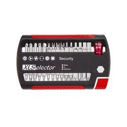Sada bitů XLSelector Standard, Security, 31 ks Wiha 29416 25 mm, chrom-vanadová ocel, tvrzeno, vysoce pevné, 31dílná XSelector