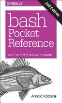 Bash Pocket Reference (Robbins Arnold)(Paperback)
