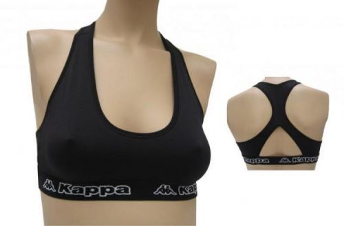 Kappa K2150 černá dámská sportovní podprsenka