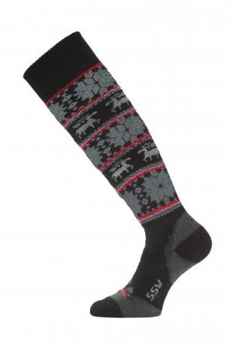 Lasting  SSW 903 černá merino ponožky lyžařské Velikost: (34-37) S