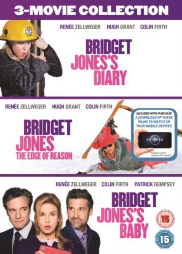 Bridget Jones's Diary/The Edge of Reason/Bridget Jones's Baby (Sharon Maguire;Beeban Kidron;) (DVD / Box Set with Digital Download)