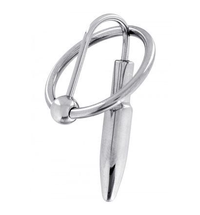 Kolíček do penisu s kroužkem, 28 mm