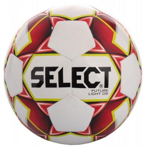 FB Future Light DB 2019 fotbalový míč č. 3;bílá-červená
