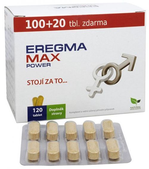 Natural Medicaments EREGMA Max Power 120 tablet