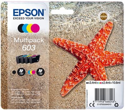 EPSON multipack 4-colours 603 (C13T03U64010)