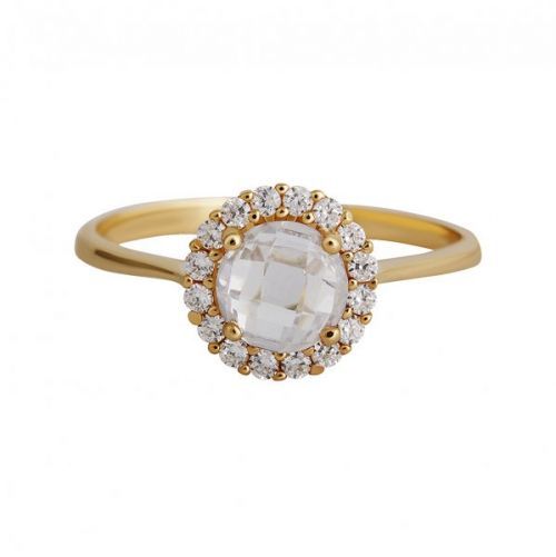 Prsten se syntetickými kameny 226-087-0849 55-1.95g