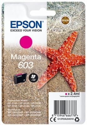 EPSON singlepack, Magenta 603 (C13T03U34010)