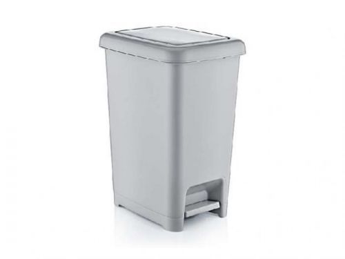 Koš odpadkový pedál 10L  SLIM, mix barev