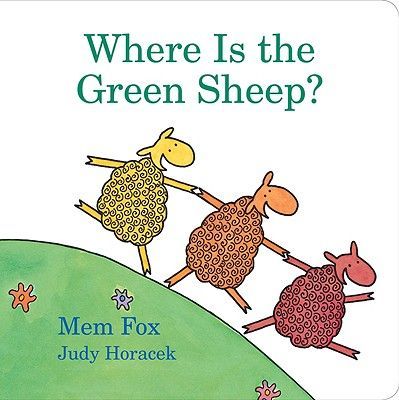 Where Is the Green Sheep? (Fox Mem)(Board Books)