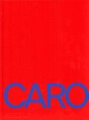 Anthony Caro (Boepple Willard)(Pevná vazba)