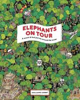 Elephants on Tour: A Search & Find Journey Around the World (Guillaume Cornet)(Pevná vazba)