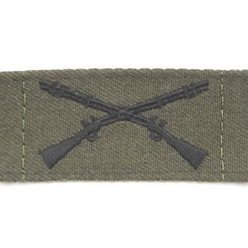 Nášivka: U.S.Army límcová - Pěchota béžová | hnědá
