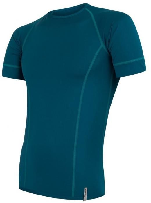 Sensor COOLMAX TECH pánské triko kr.rukáv safír Velikost: M