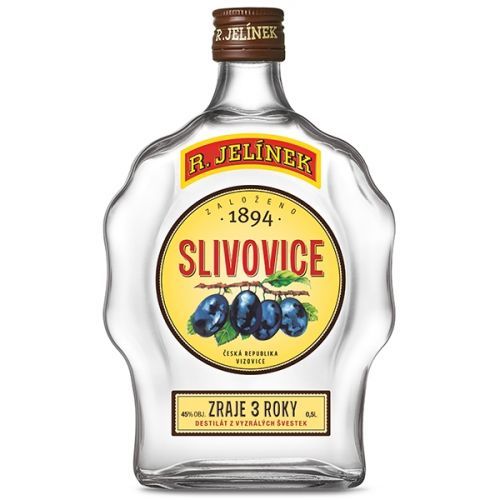 Slivovice 3YO Budík 0,5l 45% R.Jelínek