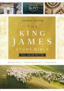 KJV, The King James Study Bible, Cloth over Board, Full-Color Edition (Thomas Nelson)(Pevná vazba)