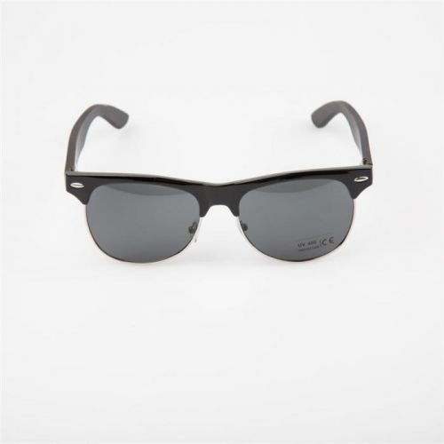 sluneční brýle SNOWBITCH - black frame and smoke lens ebony wooden (BLACK)