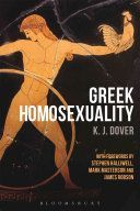 Greek Homosexuality - Updated and with a New Postscript (Dover Sir Kenneth J.)(Paperback)