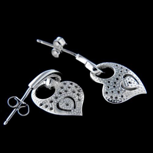 Stříbrné náušnice 14174