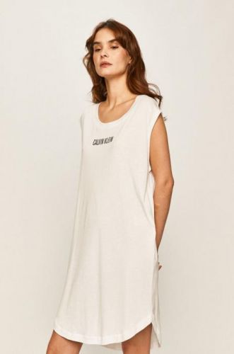 Plážové šaty KW0KW01008-YCD bílá - Calvin Klein - L - bílá