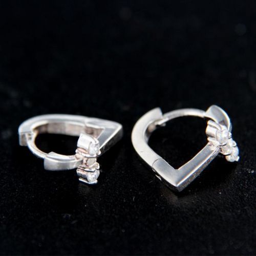 Stříbrné náušnice 14675