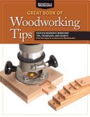 Great Book of Woodworking Tips - Over 650 Ingenious Workshop Tips, Techniques, and Secrets from the Experts at American Woodworker (Johnson Randy)(Paperback)