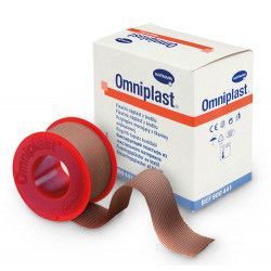 Omniplast Náplast textilní 2,5 cm x 5 m cívka 1 ks