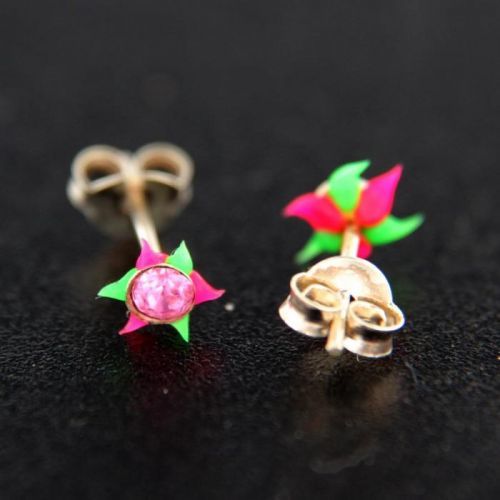 Stříbrné náušnice 14615