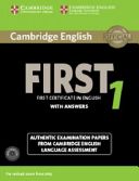 Cambridge English First 1 for Revised Exam from 2015 Student's Book Pack (Student's Book with Answers and Audio CDs (2)) - Authentic Examination Papers from Cambridge English Language Assessment(Mixed media product)