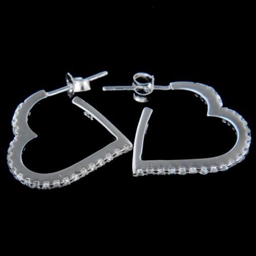 Stříbrné náušnice 14186