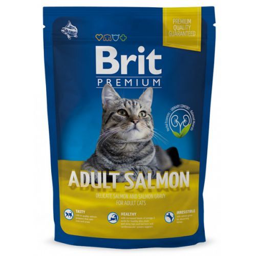 BRIT Premium Cat Adult Salmon 800g