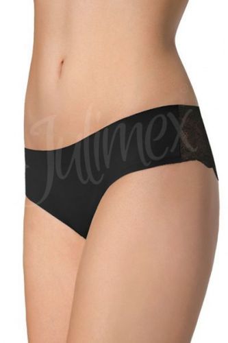 Julimex Dámské Kalhotky Tanga Black Černá S