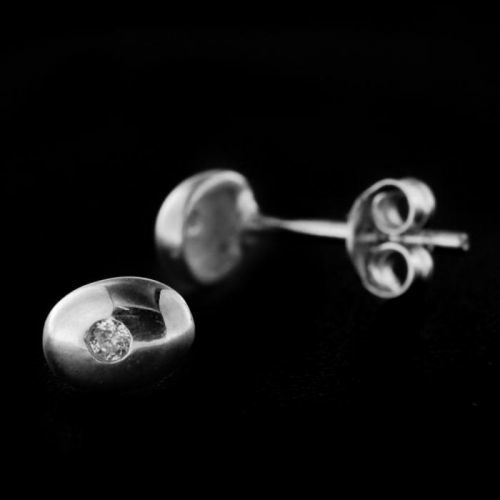 Stříbrné náušnice 13983