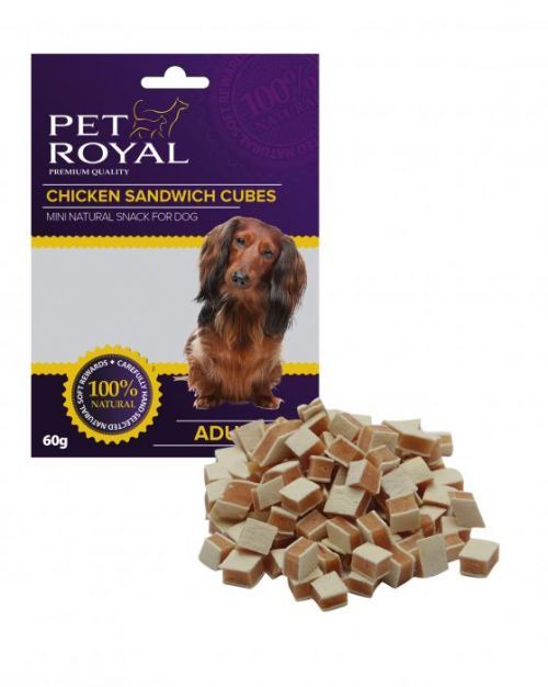 Pet Royal Dog Mini kureci sandwich kostky 60g