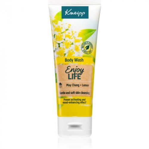 Kneipp Enjoy Life May Chang & Lemon povzbuzující sprchový gel 75 ml