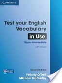 Test Your English Vocabulary in Use Upper-intermediate Book with Answers (O'Dell Felicity)(Paperback)