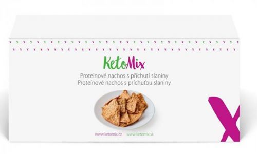 KetoMix Proteinové nachos - slanina (4 porce) 120 g