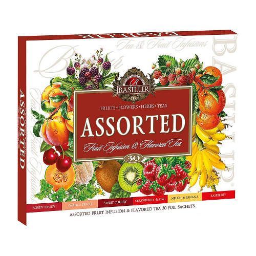 Čaj Basilur Fruit Infusions Assorted 30x2g