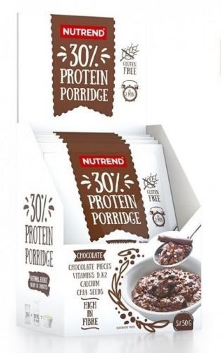 30% Protein Porridge - Nutrend 5 x 50 g Chocolate