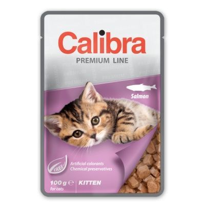 CALIBRA Premium Kitten Salmon 100g
