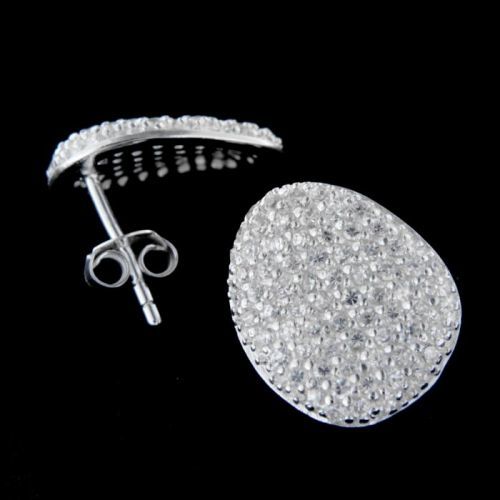 Stříbrné náušnice 14218