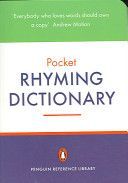 Penguin Pocket Rhyming Dictionary (Fergusson Rosalind)(Paperback)