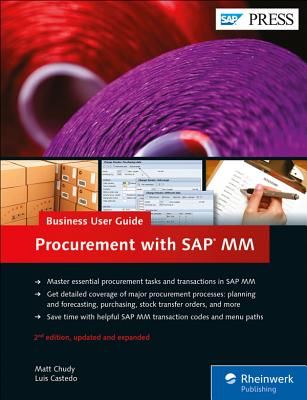 Procurement with SAP MM: Business User Guide (Chudy Matt)(Pevná vazba)