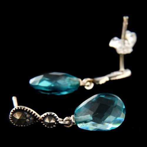 Stříbrné náušnice 14113